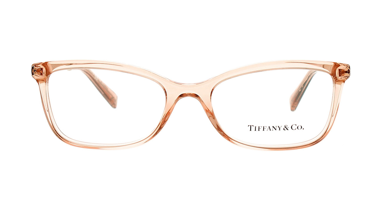 Paire de lunettes de vue Tiffany Tf2169 couleur pêche cristal - Doyle