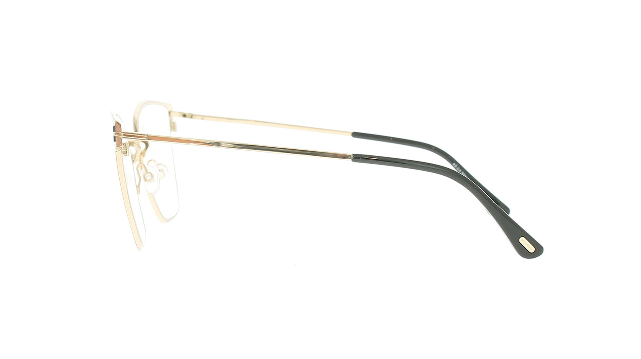 Paire de lunettes de vue Tom-ford Tf5574-b couleur noir - Côté droit - Doyle
