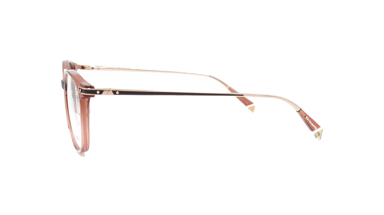 Paire de lunettes de vue Eleven-paris Epam021 couleur sable - Côté droit - Doyle