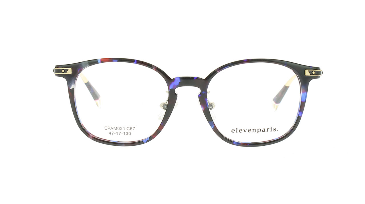 Paire de lunettes de vue Eleven-paris Epam021 couleur marine - Doyle