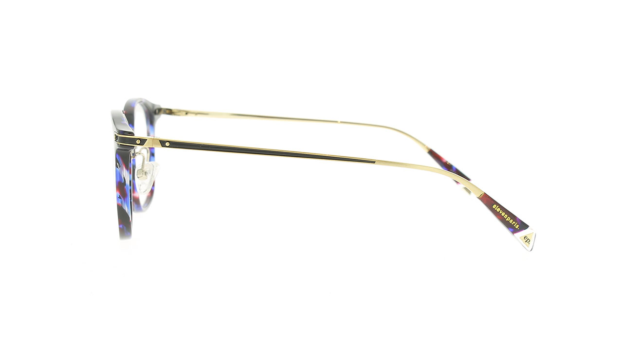 Paire de lunettes de vue Eleven-paris Epam021 couleur marine - Côté droit - Doyle