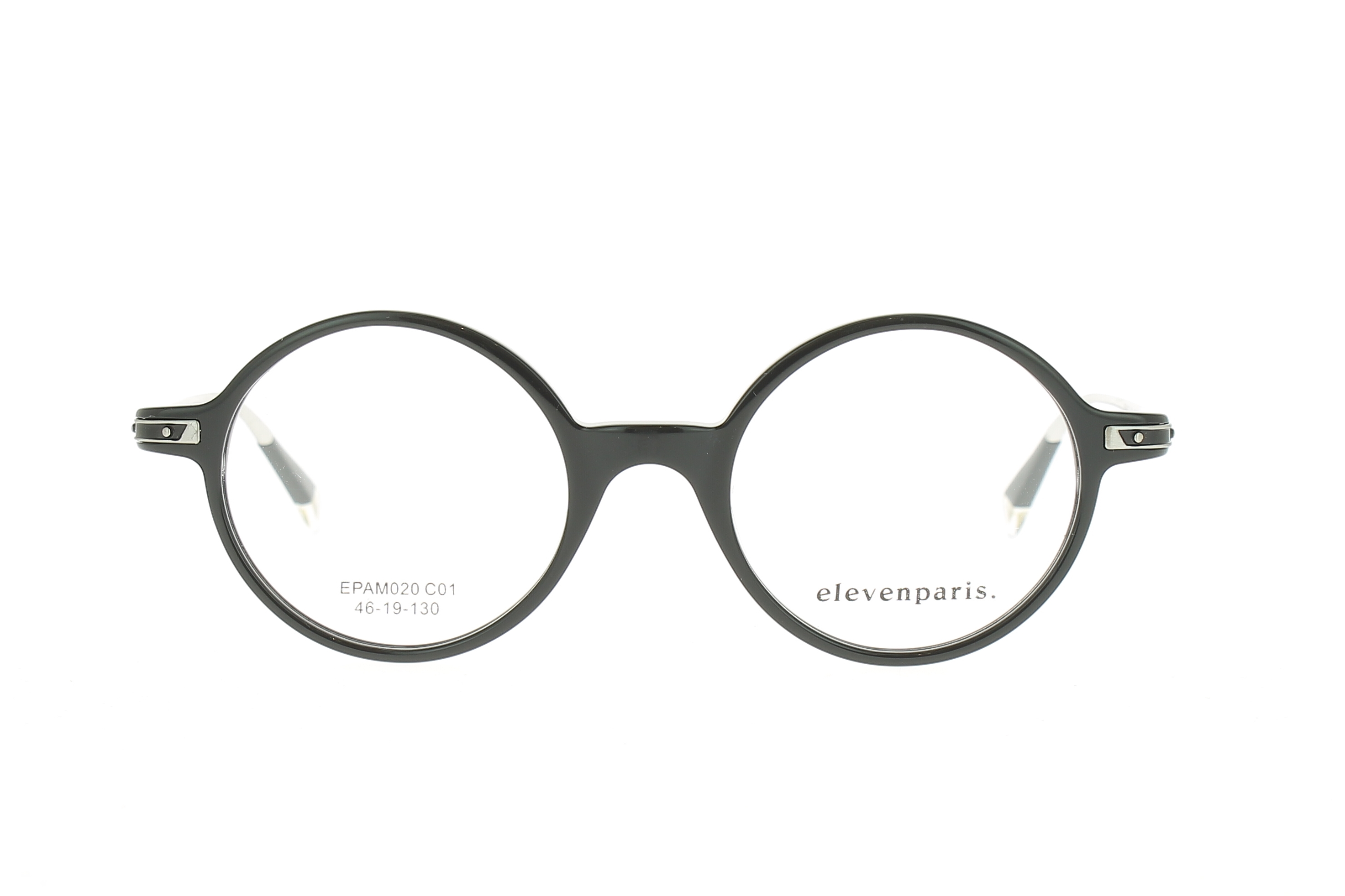 Paire de lunettes de vue Eleven-paris Epam020 couleur noir - Doyle