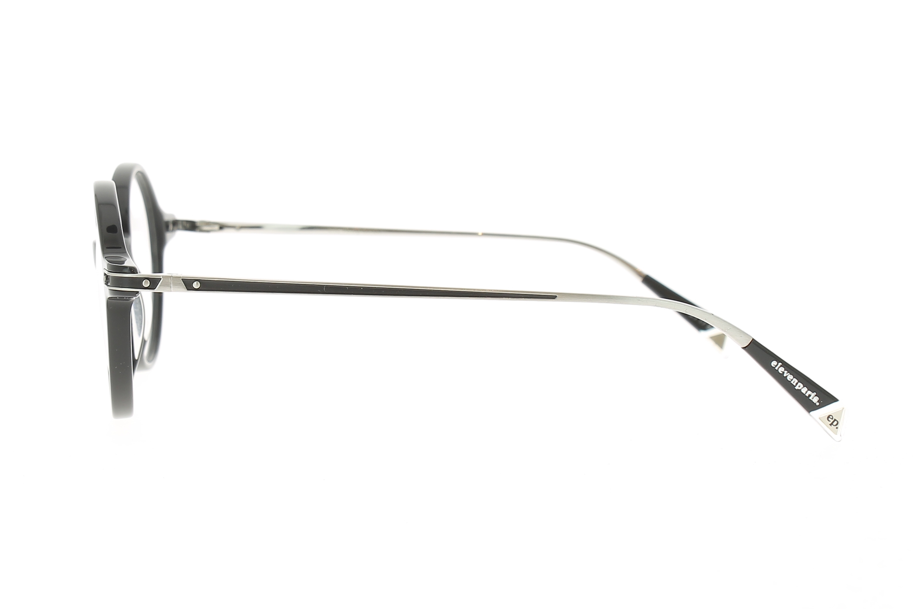 Paire de lunettes de vue Eleven-paris Epam020 couleur noir - Côté droit - Doyle