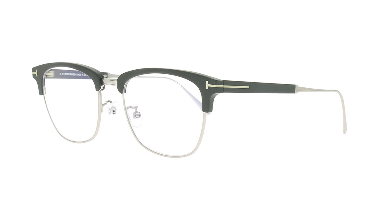 Paire de lunettes de vue Tom-ford Tf5590-f-b couleur noir - Côté à angle - Doyle