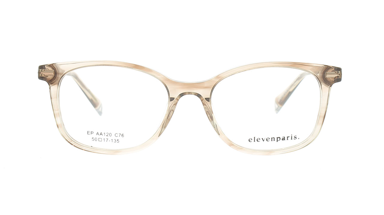 Paire de lunettes de vue Elevenparis Epaa120 couleur sable - Doyle