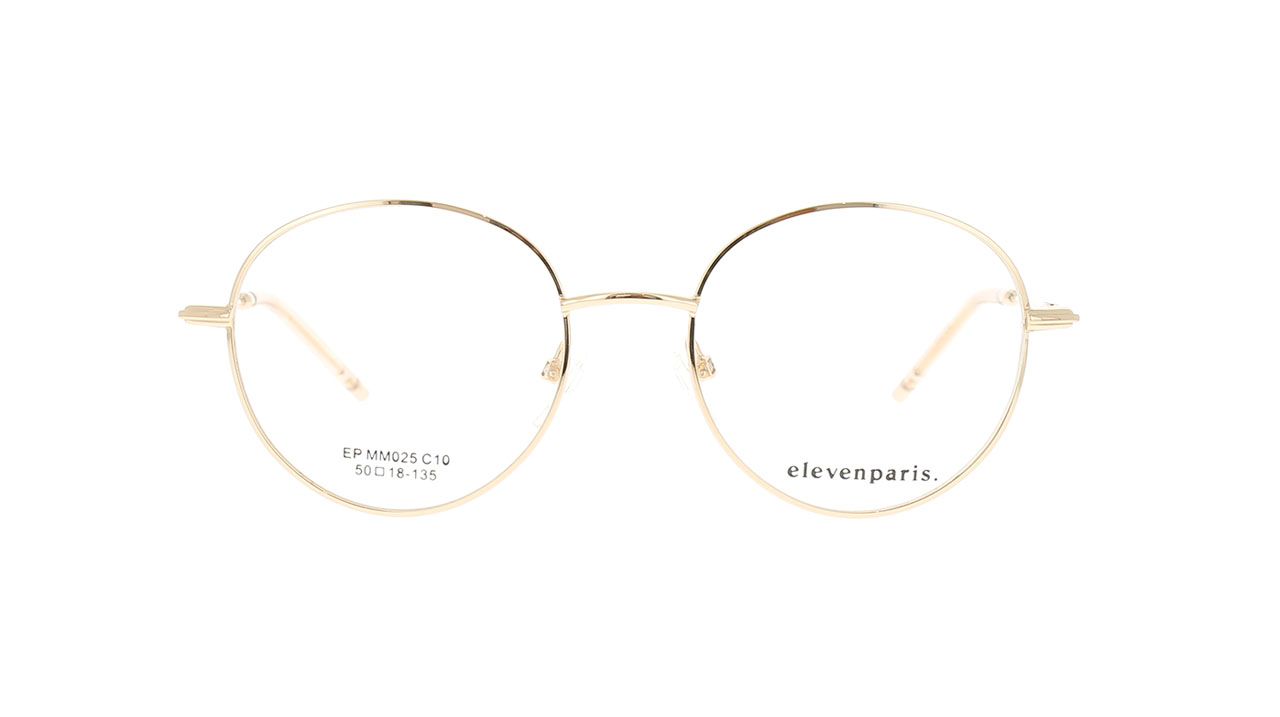 Paire de lunettes de vue Eleven-paris Epmm025 couleur or rose - Doyle