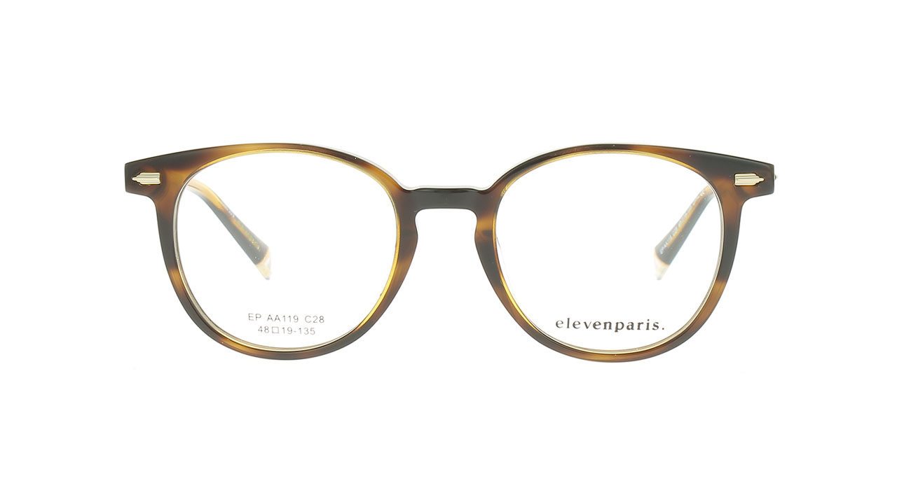 Paire de lunettes de vue Eleven-paris Epaa119 couleur brun - Doyle
