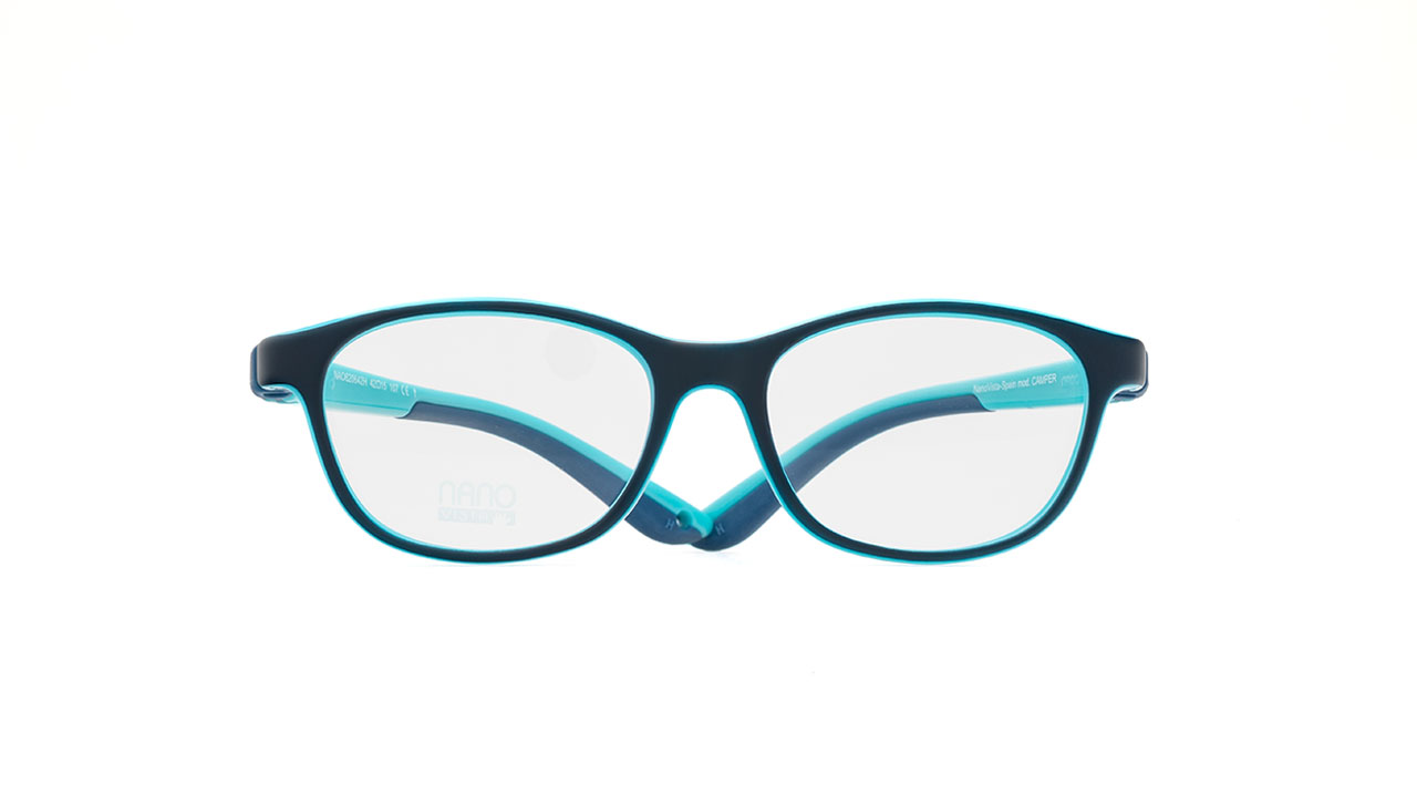 Paire de lunettes de vue Nano Camper couleur bleu - Doyle