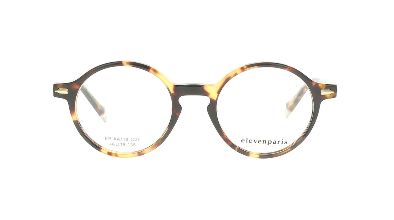 Paire de lunettes de vue Eleven-paris Epaa118 couleur brun - Doyle