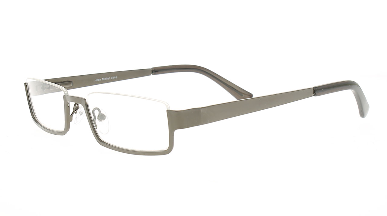 Paire de lunettes de vue Chouchous 2344 couleur gris - Côté à angle - Doyle