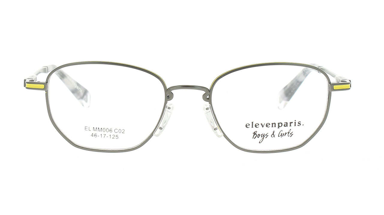 Paire de lunettes de vue Little-eleven-paris Elmm006 couleur gris - Doyle