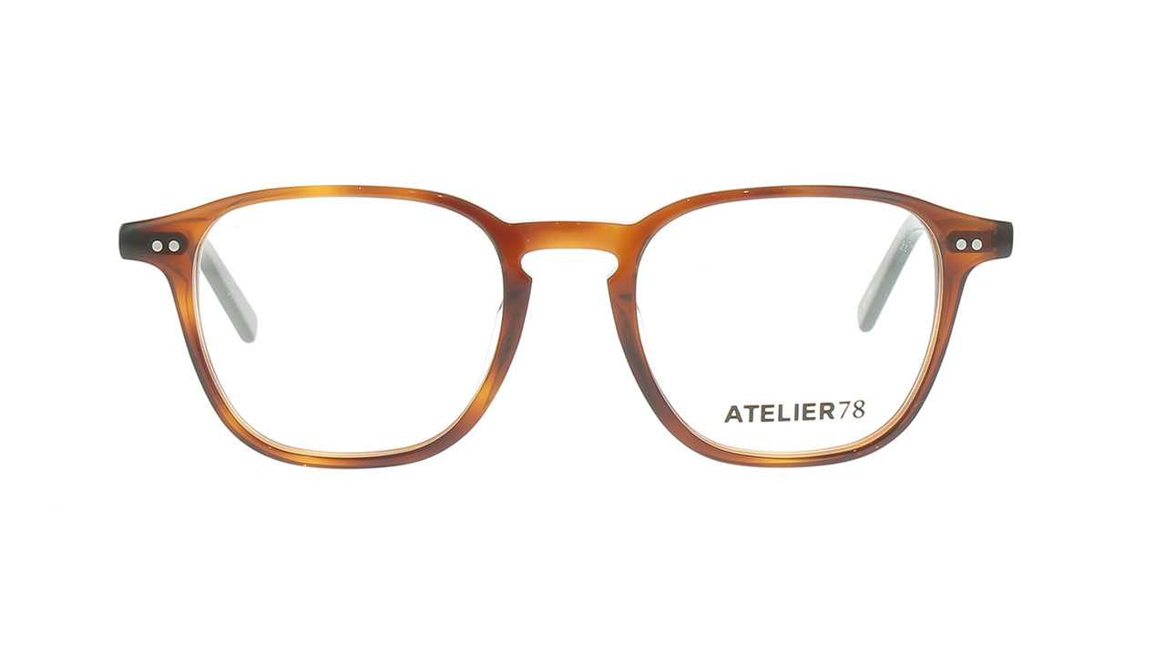 Paire de lunettes de vue Atelier78 Victor couleur brun - Doyle