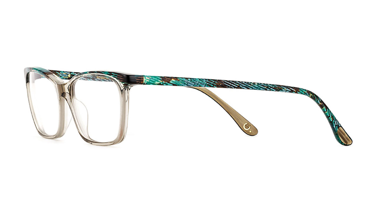 Paire de lunettes de vue Etnia-barcelona Nimes 20 couleur vert - Côté à angle - Doyle