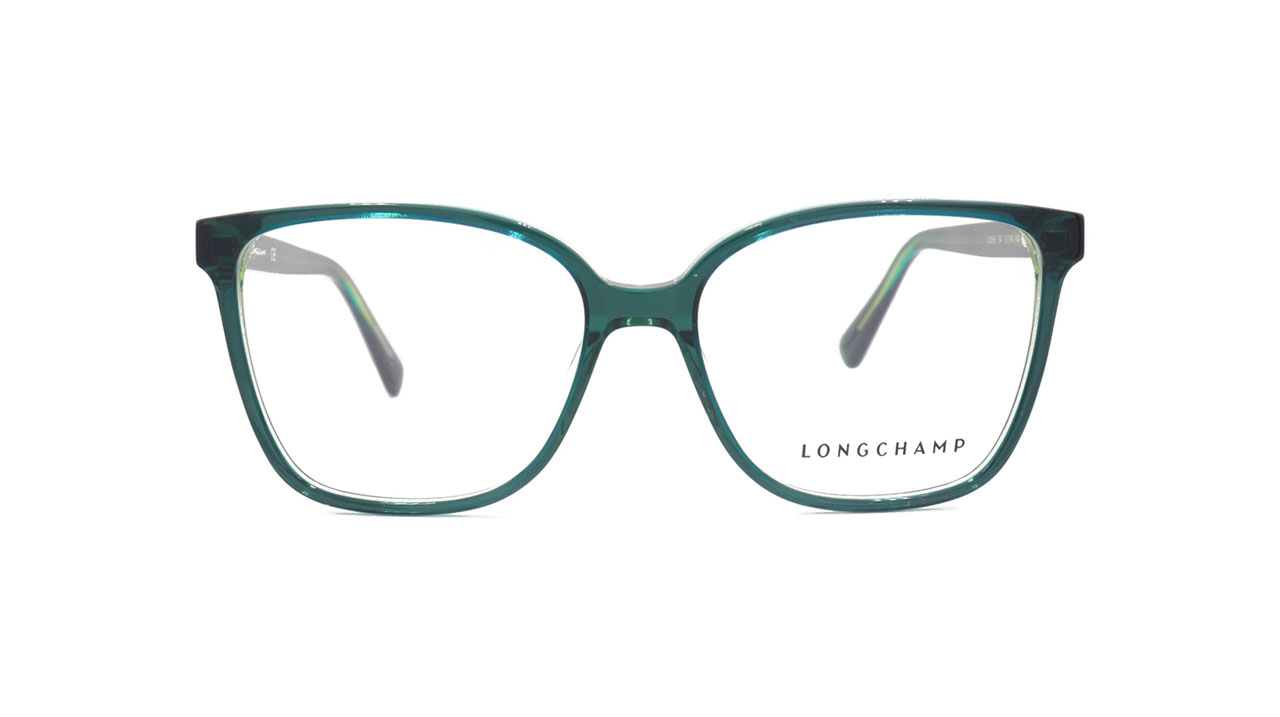 Paire de lunettes de vue Longchamp Lo2658 couleur vert - Doyle