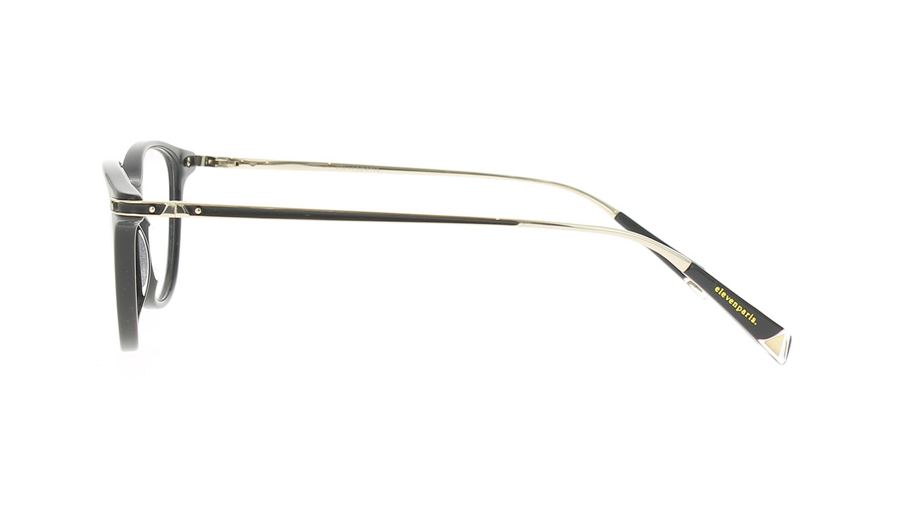 Paire de lunettes de vue Eleven-paris Epam027 couleur noir - Côté droit - Doyle
