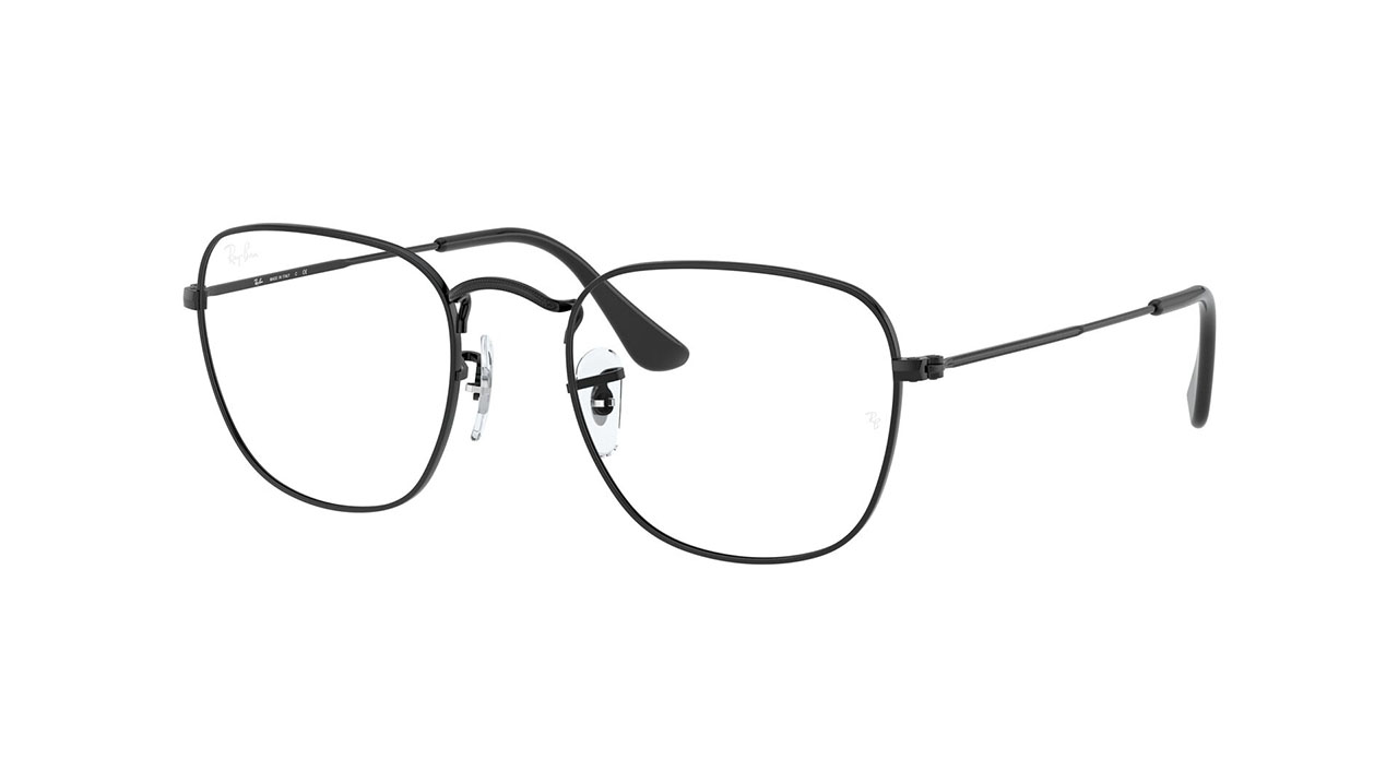 Paire de lunettes de vue Ray-ban Rx3857v couleur noir - Côté à angle - Doyle