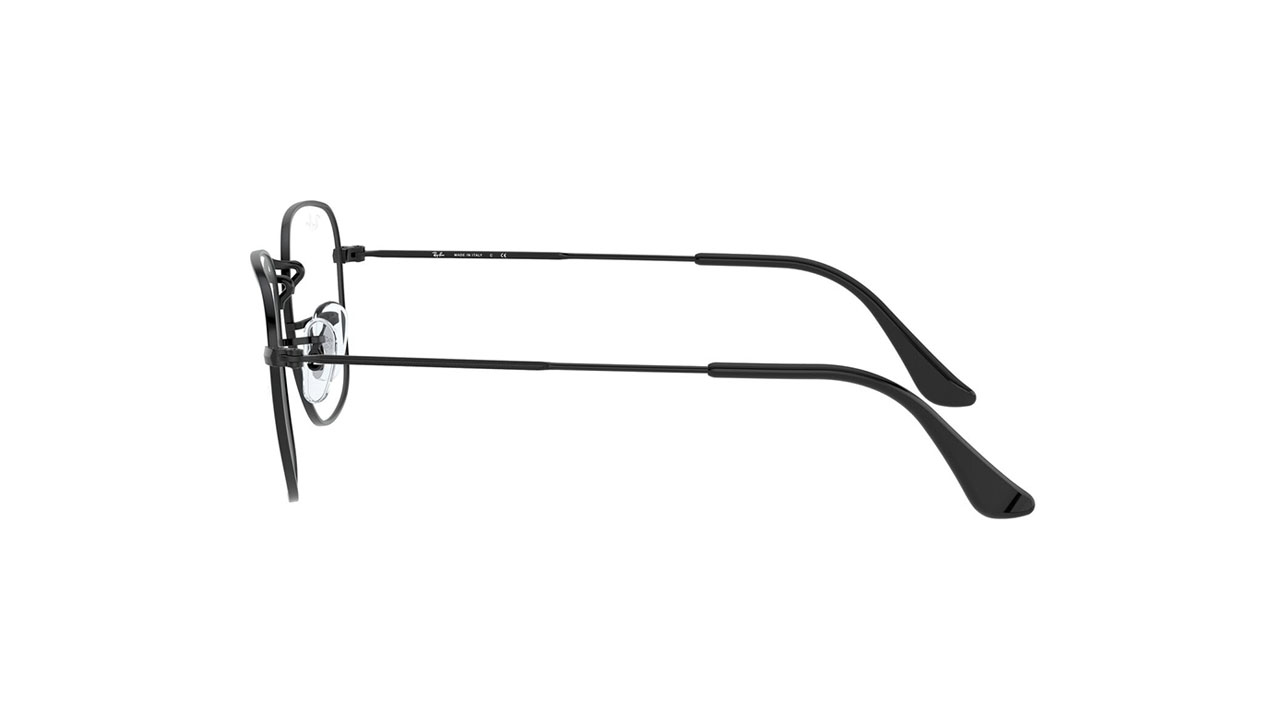 Paire de lunettes de vue Ray-ban Rx3857v couleur noir - Côté droit - Doyle