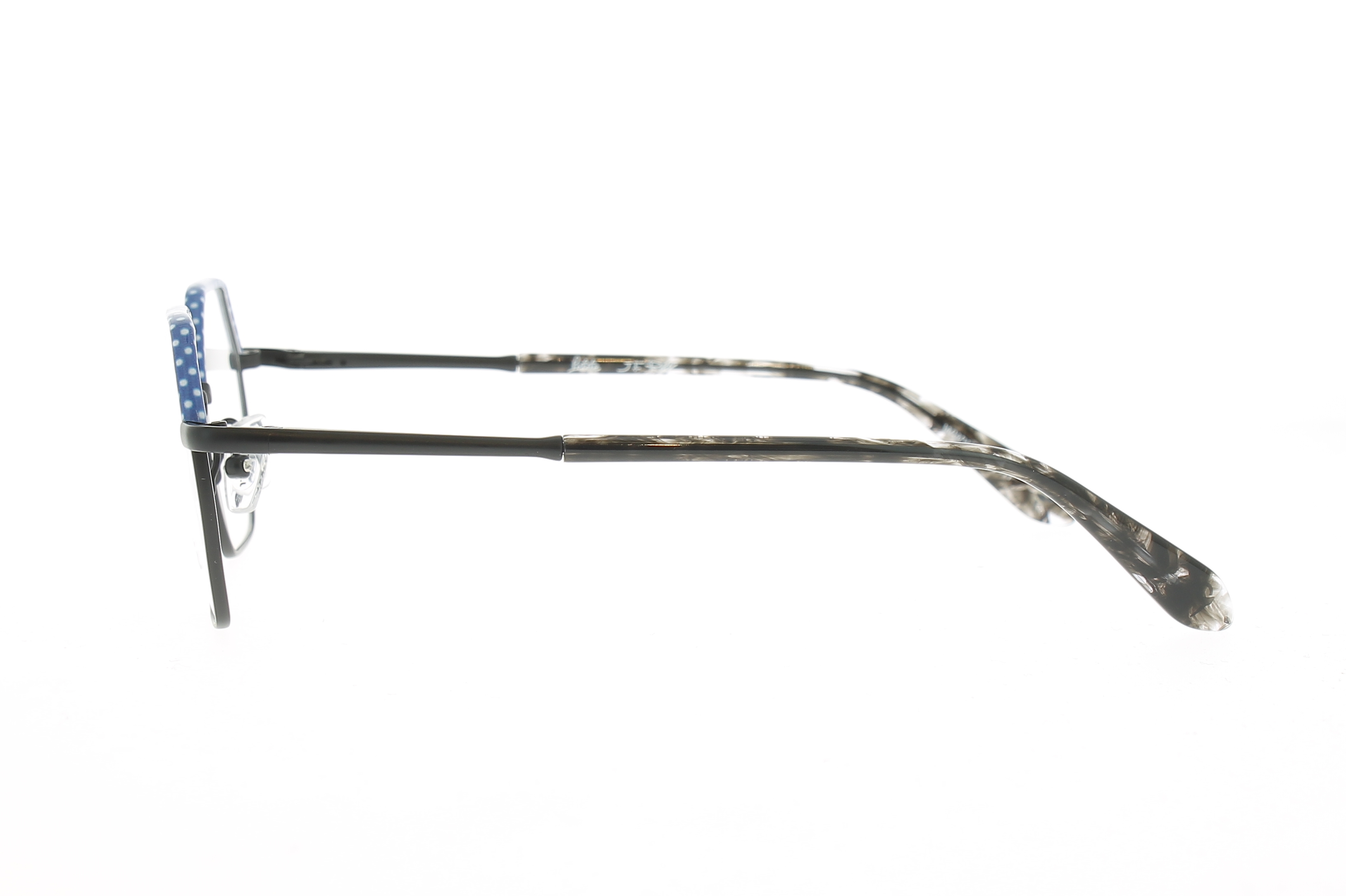 Paire de lunettes de vue Jf-rey-petite Pm066 couleur noir - Côté droit - Doyle