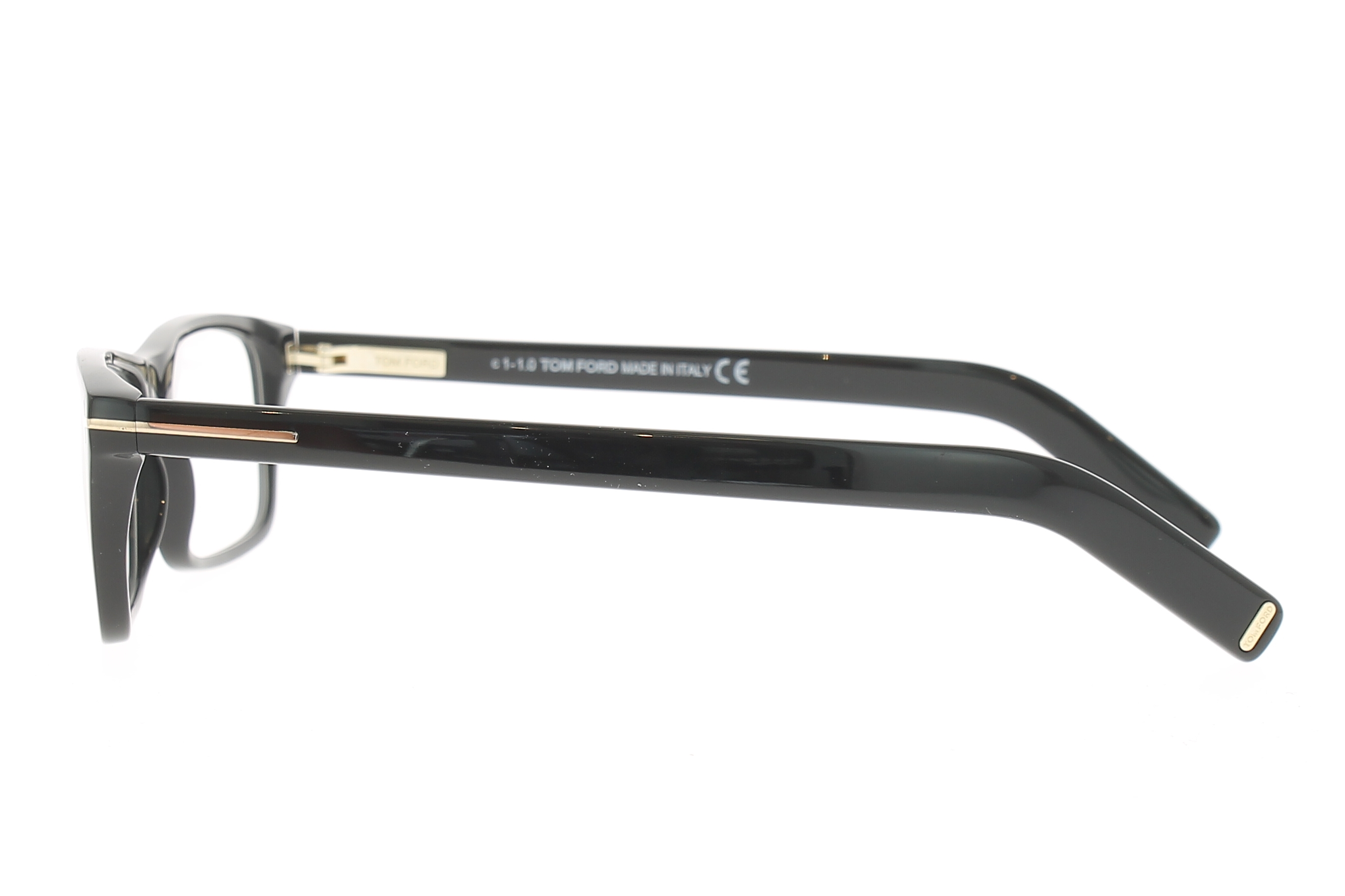 Paire de lunettes de vue Tom-ford Tf5663-b couleur noir - Côté droit - Doyle