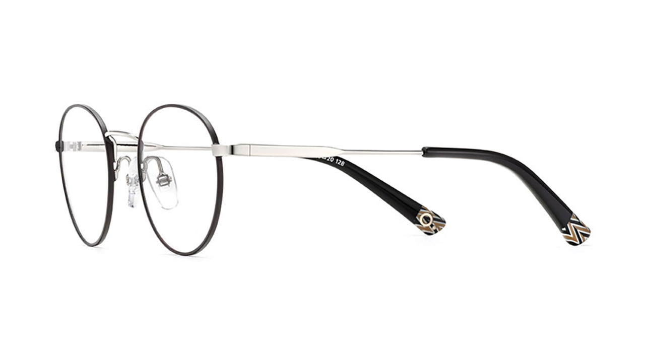 Paire de lunettes de vue Etnia-barcelona Napa 20 couleur gris - Côté à angle - Doyle
