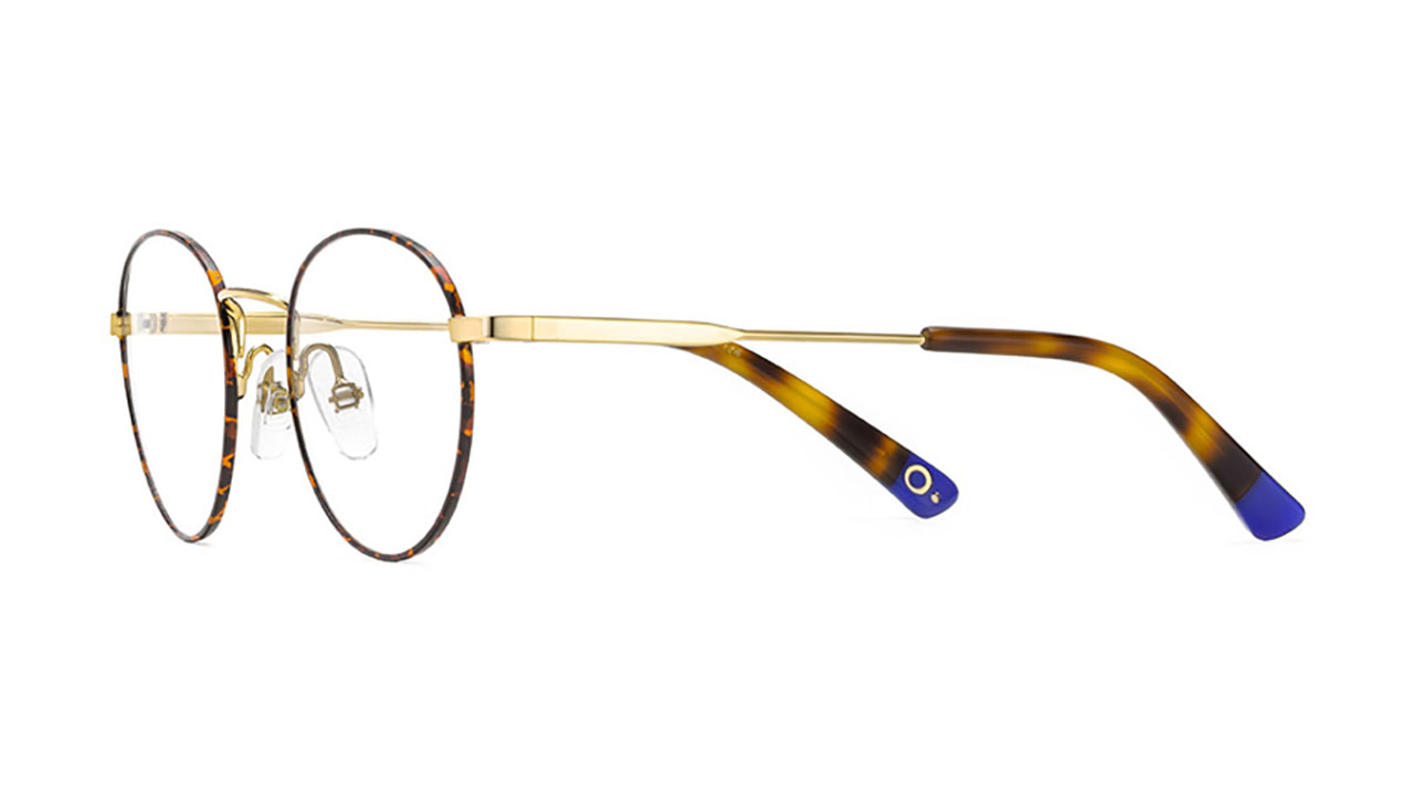 Paire de lunettes de vue Etnia-barcelona Napa 20 couleur or - Côté à angle - Doyle