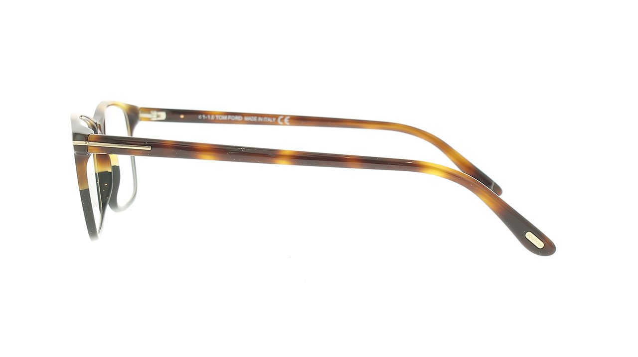Paire de lunettes de vue Tom-ford Tf5584-b couleur brun - Côté droit - Doyle