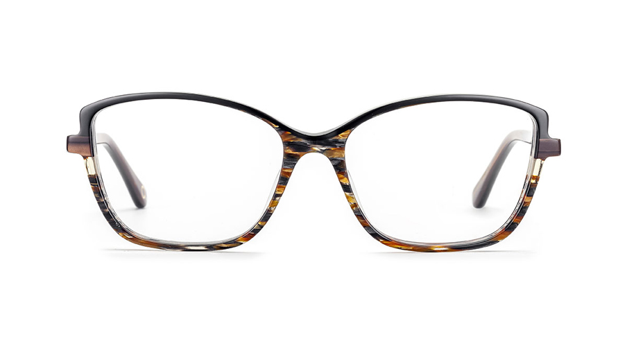 Paire de lunettes de vue Etnia-barcelona Canaima couleur brun - Doyle