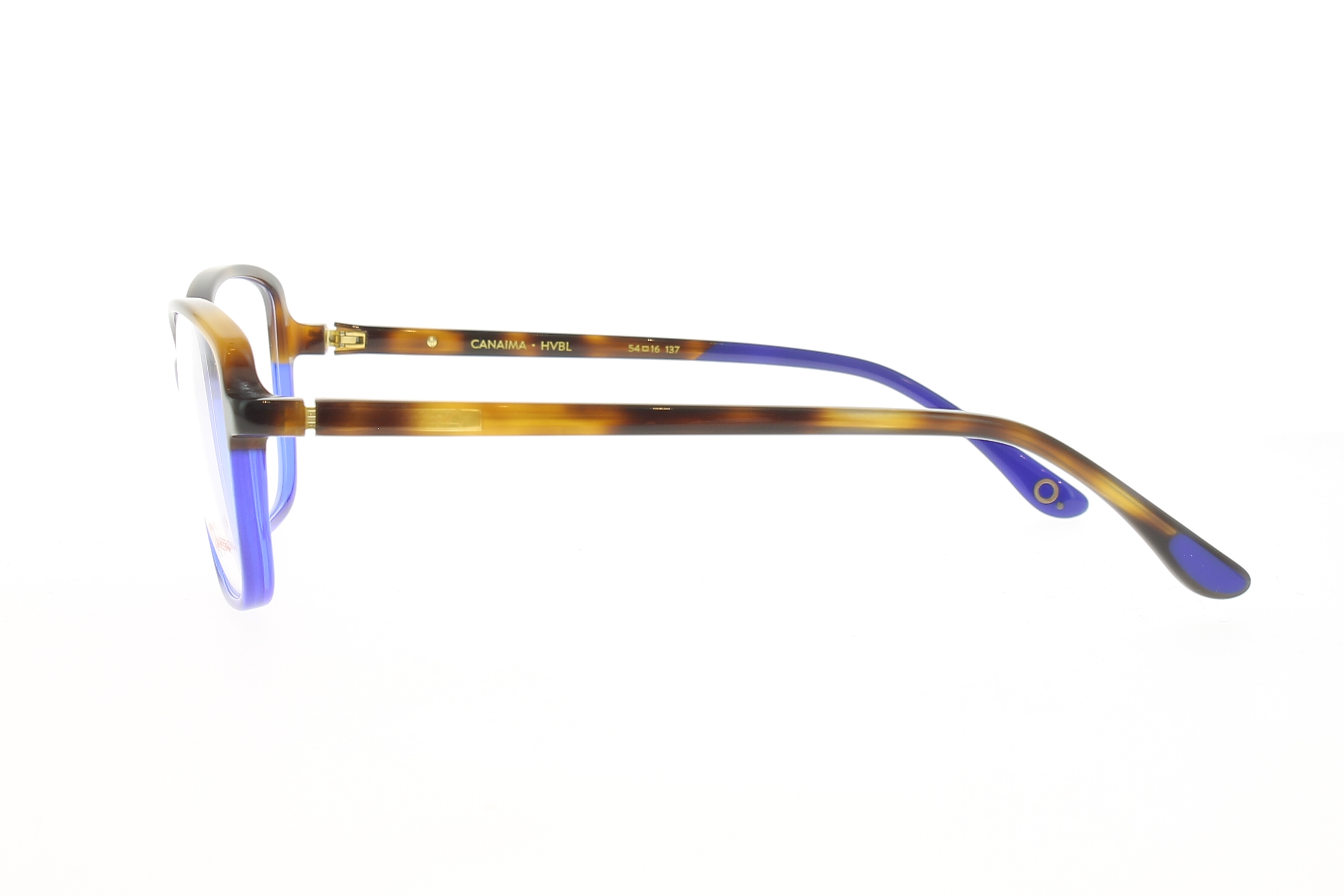 Paire de lunettes de vue Etnia-barcelona Canaima couleur mauve - Côté droit - Doyle