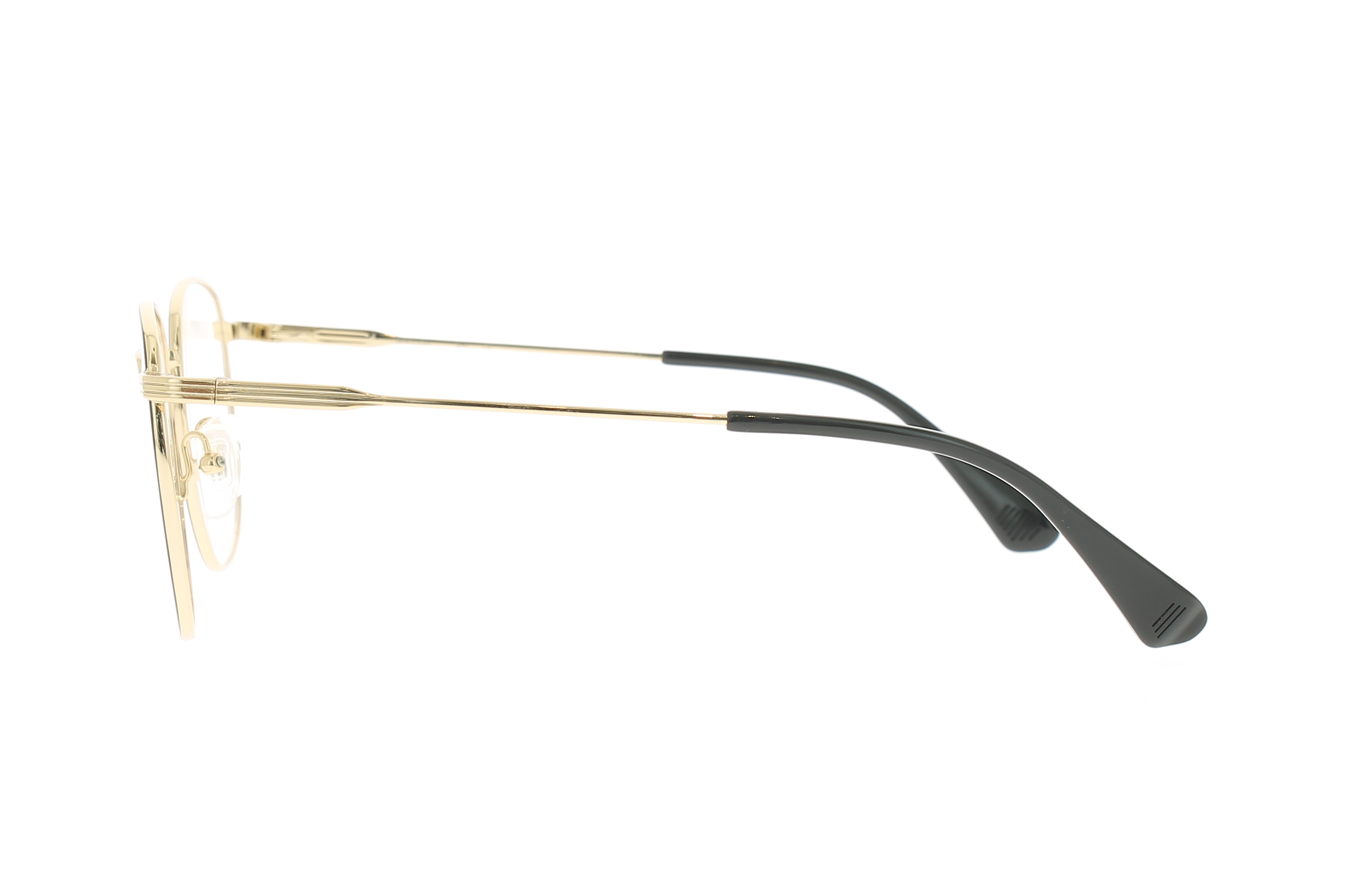 Paire de lunettes de vue Gigi-studios Coltrane couleur noir - Côté droit - Doyle