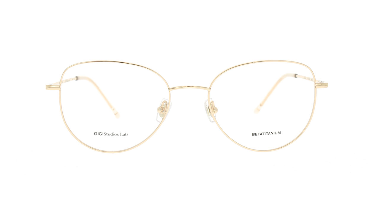 Paire de lunettes de vue Gigi-studios Astrid couleur or - Doyle
