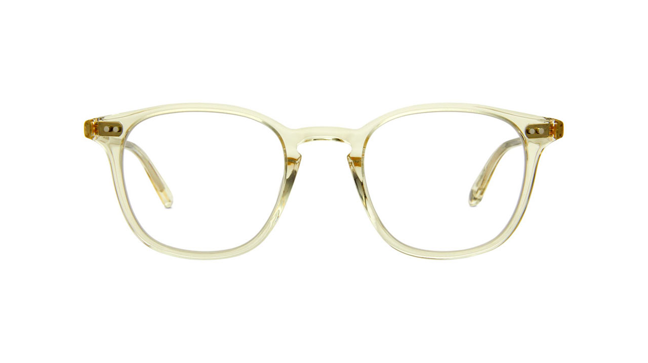 Paire de lunettes de vue Garrett-leight Clark couleur cristal - Doyle