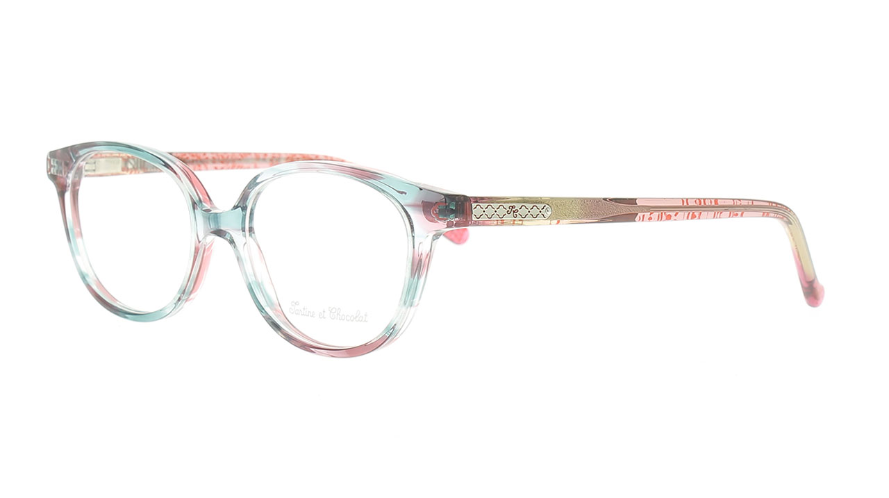 Paire de lunettes de vue Tartine-et-chocolat Tcaa351 couleur mauve - Côté à angle - Doyle