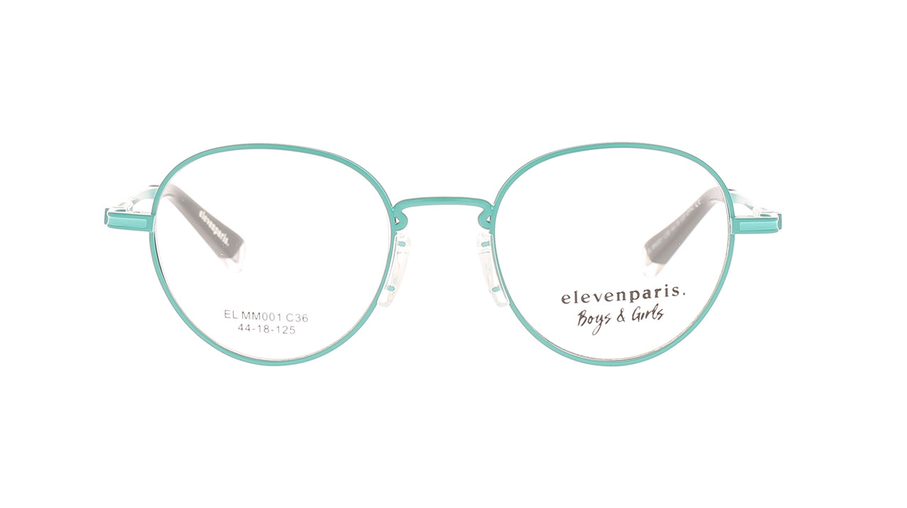 Paire de lunettes de vue Little-eleven-paris Elmm001 couleur turquoise - Doyle