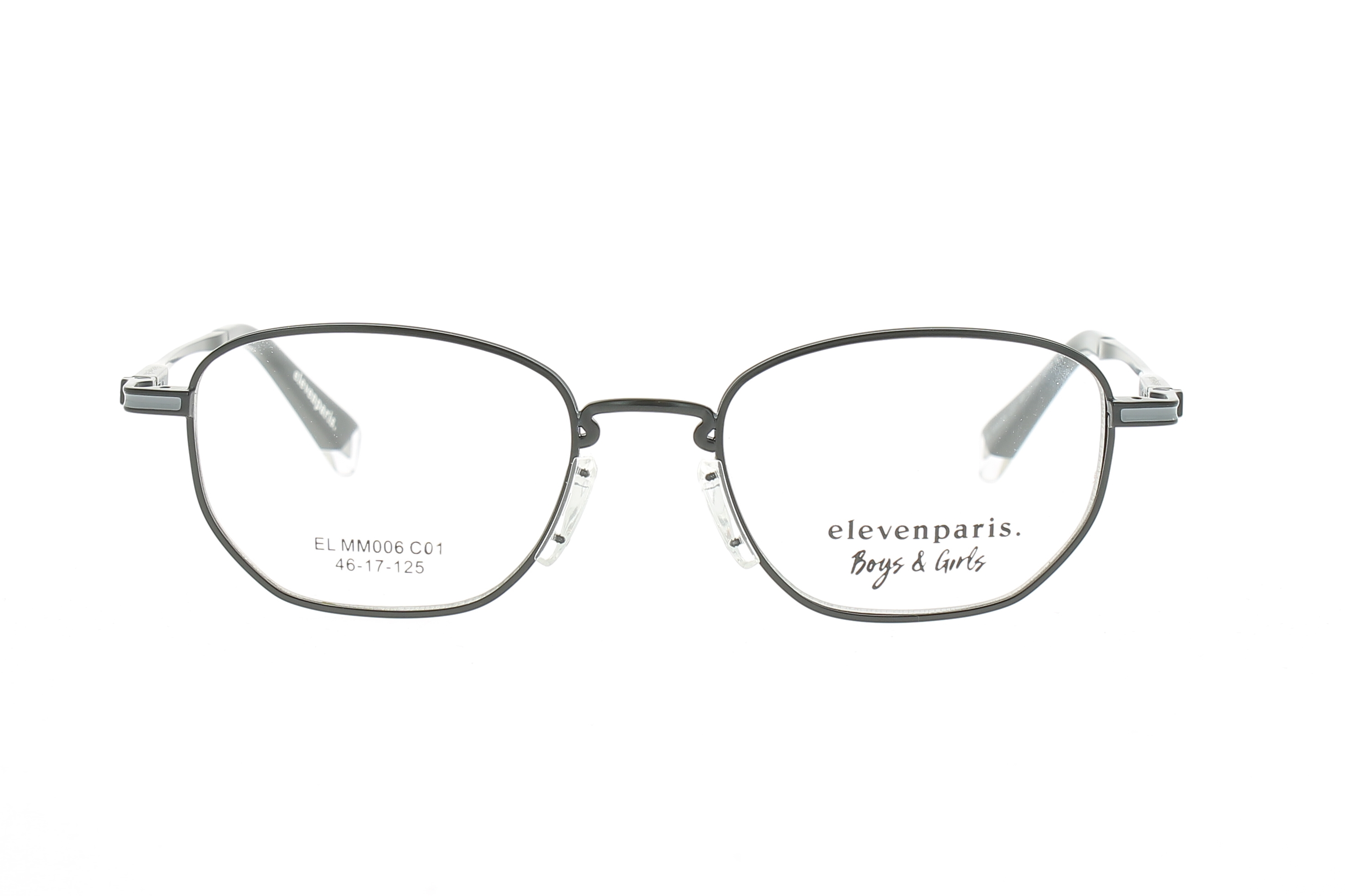 Paire de lunettes de vue Little-eleven-paris Elmm006 couleur noir - Doyle