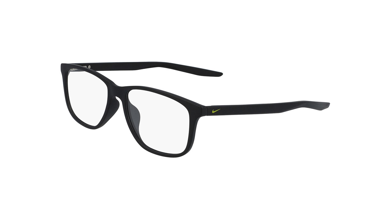 Paire de lunettes de vue Nike 5019 couleur noir - Côté à angle - Doyle