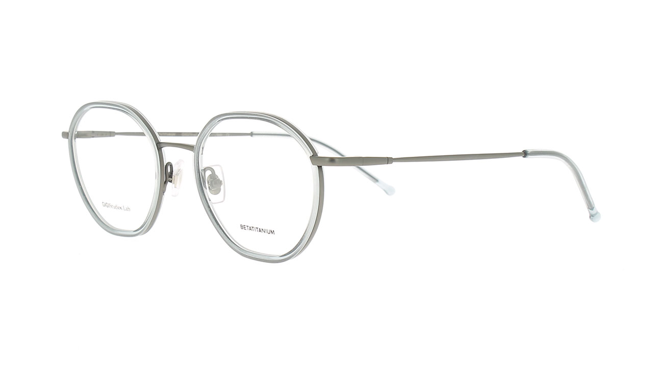 Paire de lunettes de vue Gigi-studios India couleur noir - Côté à angle - Doyle