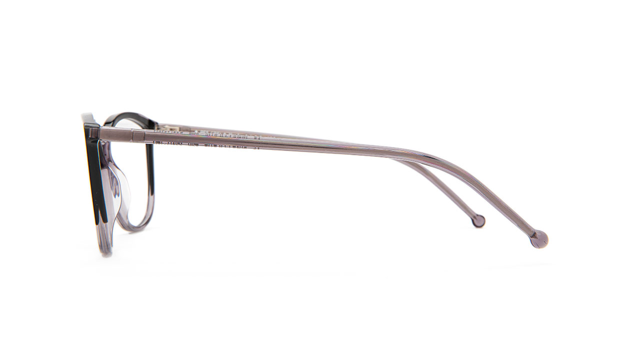 Paire de lunettes de vue Res-rei Pina colada couleur gris - Côté droit - Doyle