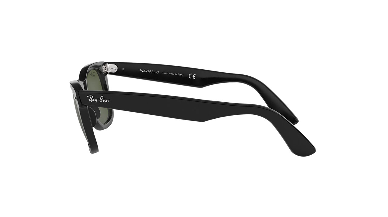 Paire de lunettes de soleil Ray-ban Rb2140 couleur noir - Côté droit - Doyle