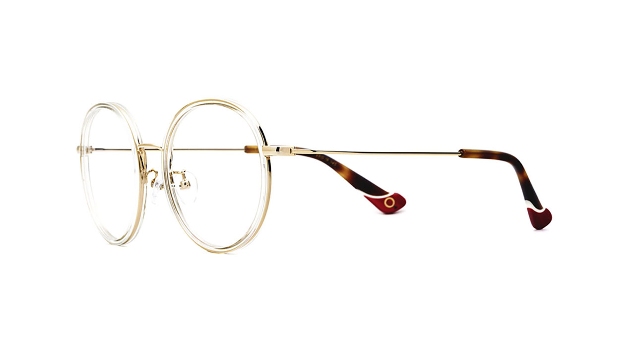 Paire de lunettes de vue Etnia-barcelona Takeshita.a couleur sable - Côté à angle - Doyle