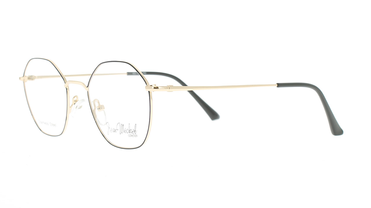 Paire de lunettes de vue Chouchous 2484 couleur or rose - Côté à angle - Doyle