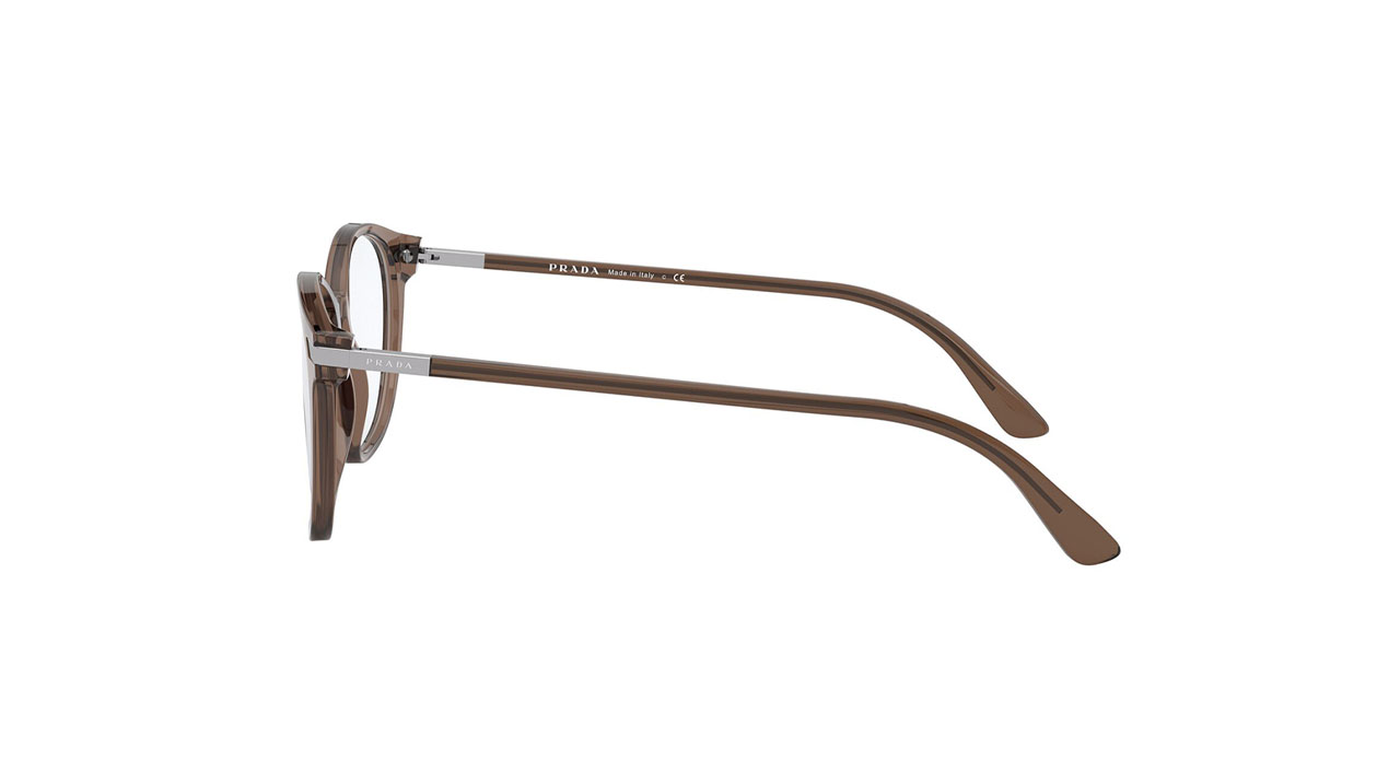 Glasses Prada Pr02w, brown colour - Doyle