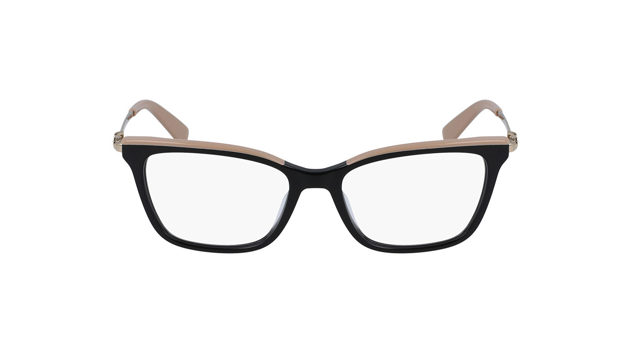 Paire de lunettes de vue Longchamp Lo2668 couleur noir - Doyle