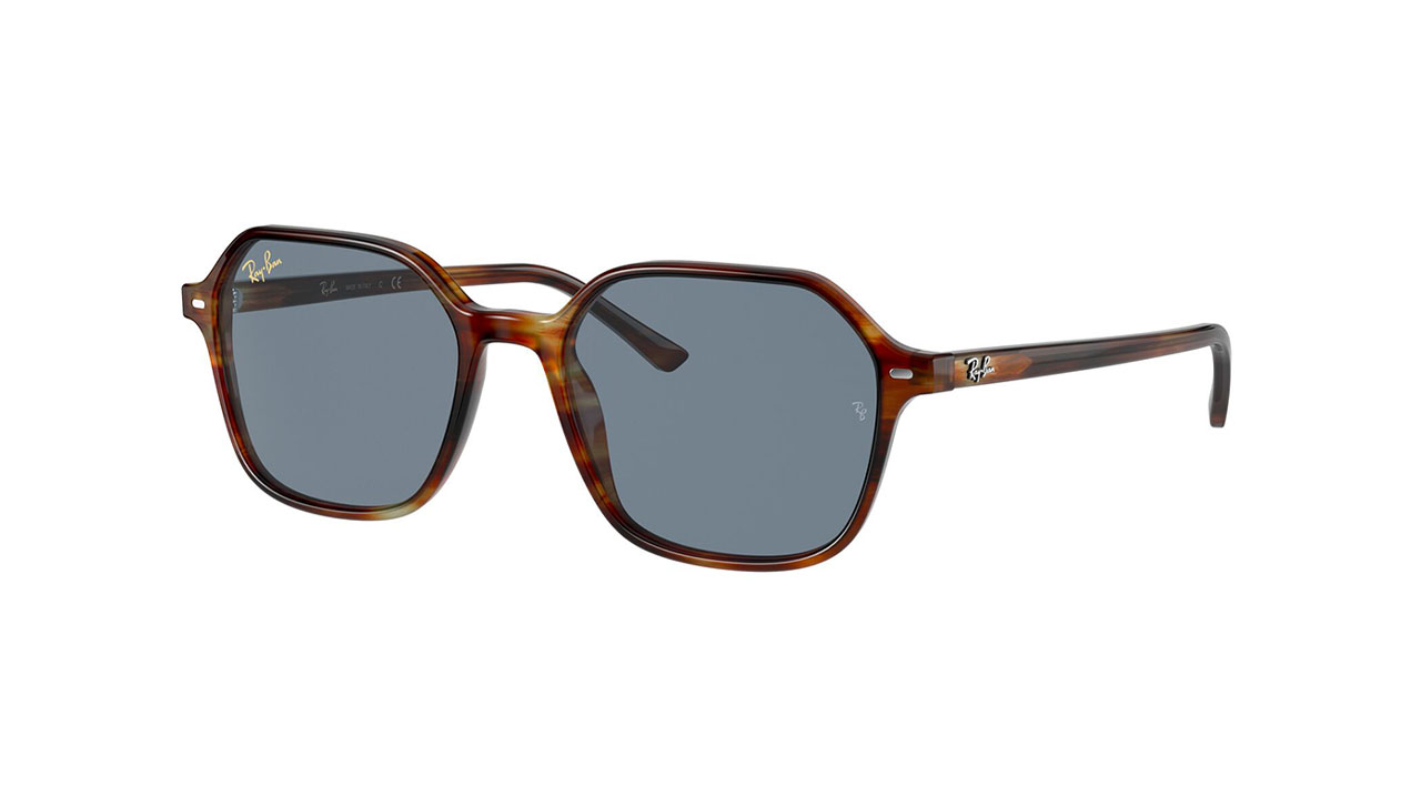 Paire de lunettes de soleil Ray-ban Rb2194 couleur brun - Côté à angle - Doyle