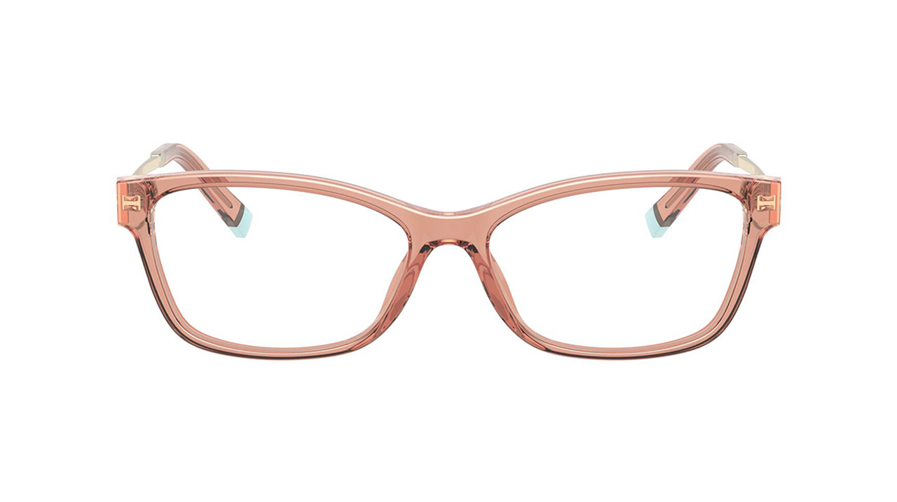 Paire de lunettes de vue Tiffany Tf2204 couleur pêche cristal - Doyle