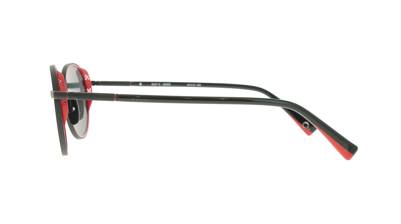 Paire de lunettes de soleil Etnia-barcelona Roy /s couleur rouge - Côté à angle - Doyle