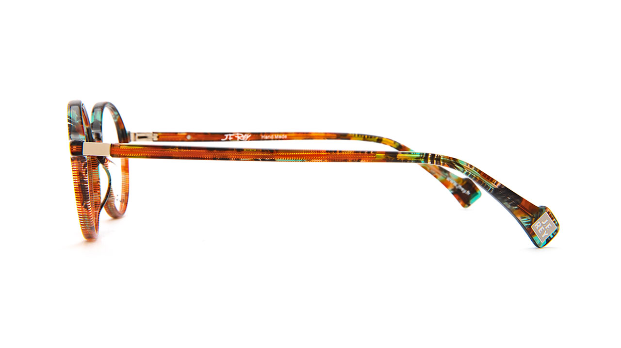 Paire de lunettes de vue Jf-rey Jf1498 couleur orange - Côté droit - Doyle