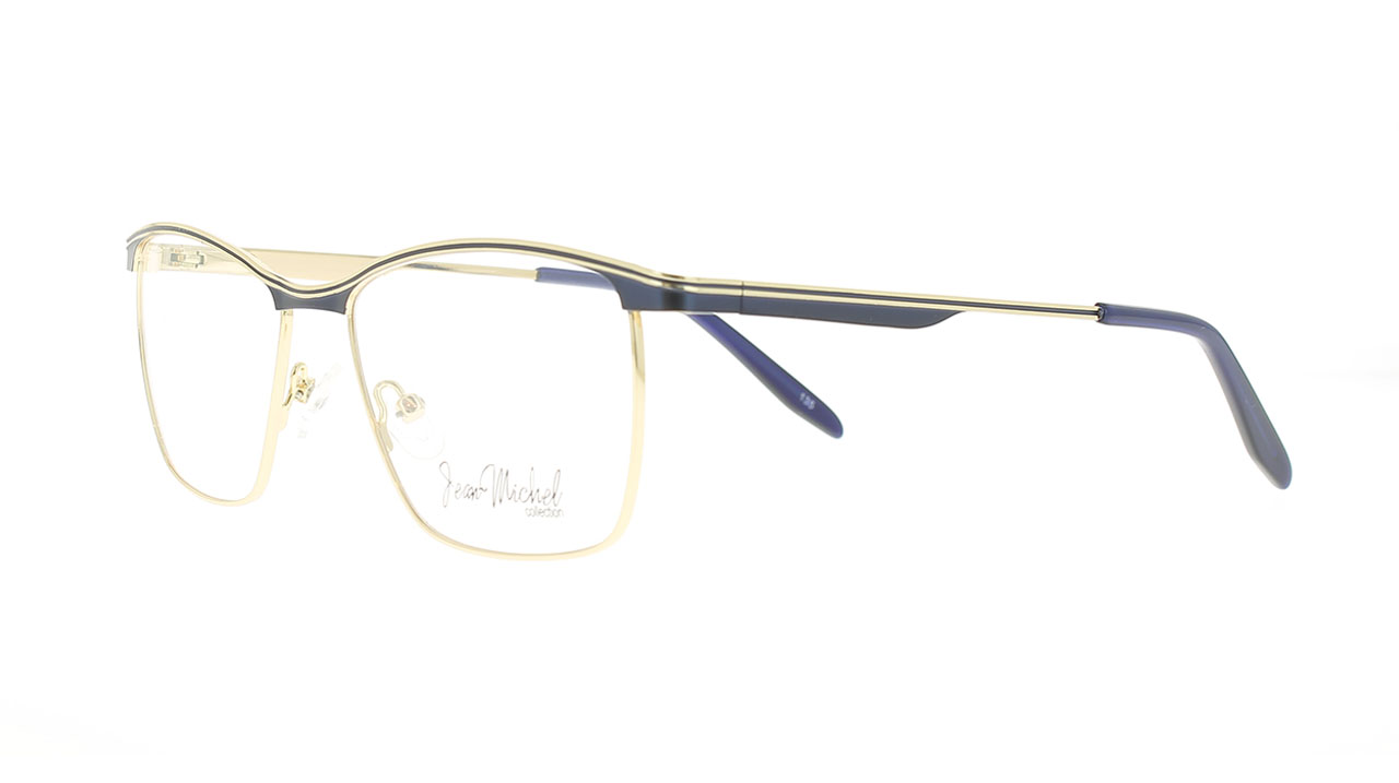 Paire de lunettes de vue Chouchous 2501 couleur marine - Côté à angle - Doyle