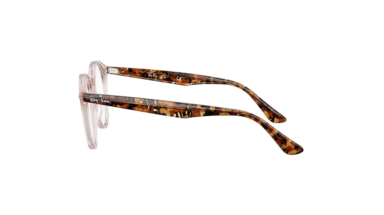 Paire de lunettes de vue Ray-ban Rx2180v couleur sable - Côté droit - Doyle