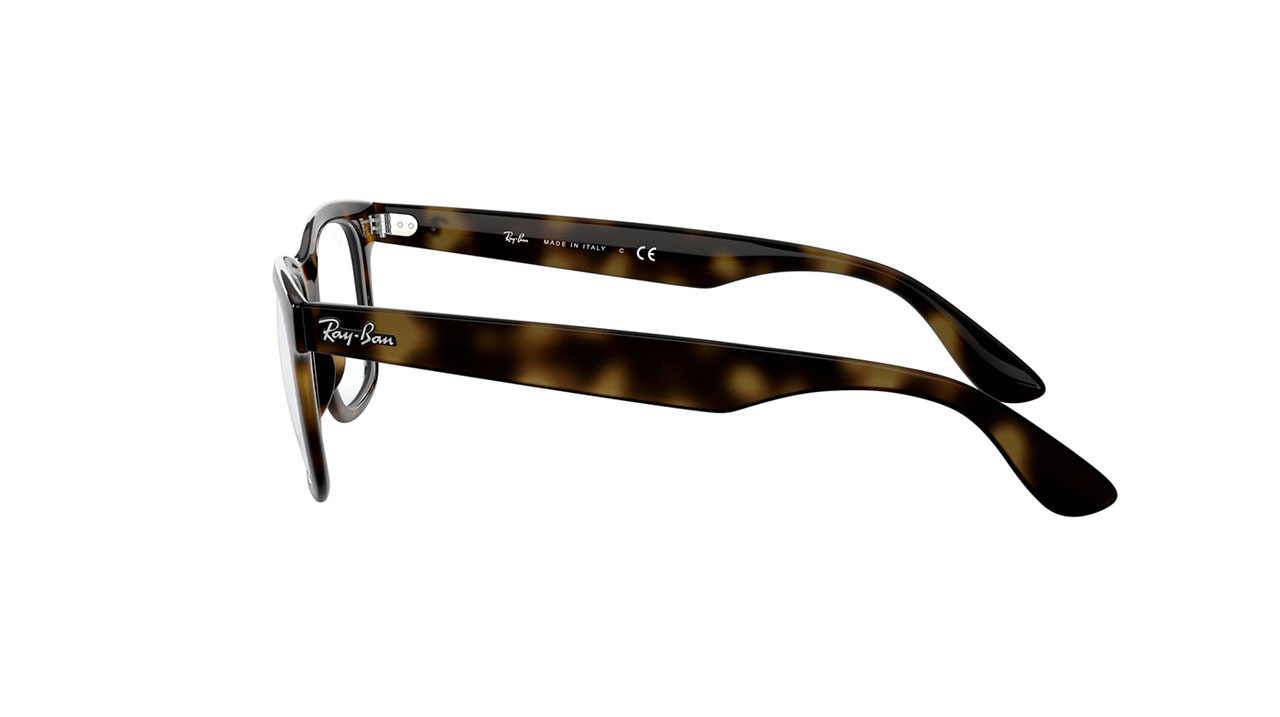 Paire de lunettes de vue Ray-ban Rx4640v couleur brun - Côté droit - Doyle