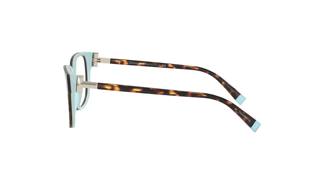 Paire de lunettes de vue Tiffany Tf2197 couleur brun - Côté droit - Doyle